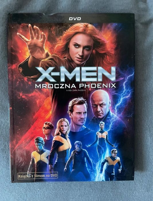 film DVD x-men mroczna phoenix