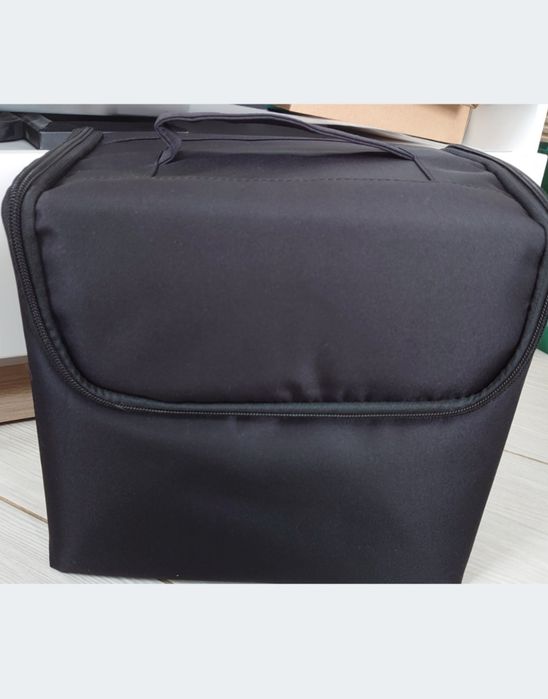 Kuferek na kosmetyki organizer kosmetyczka czarna