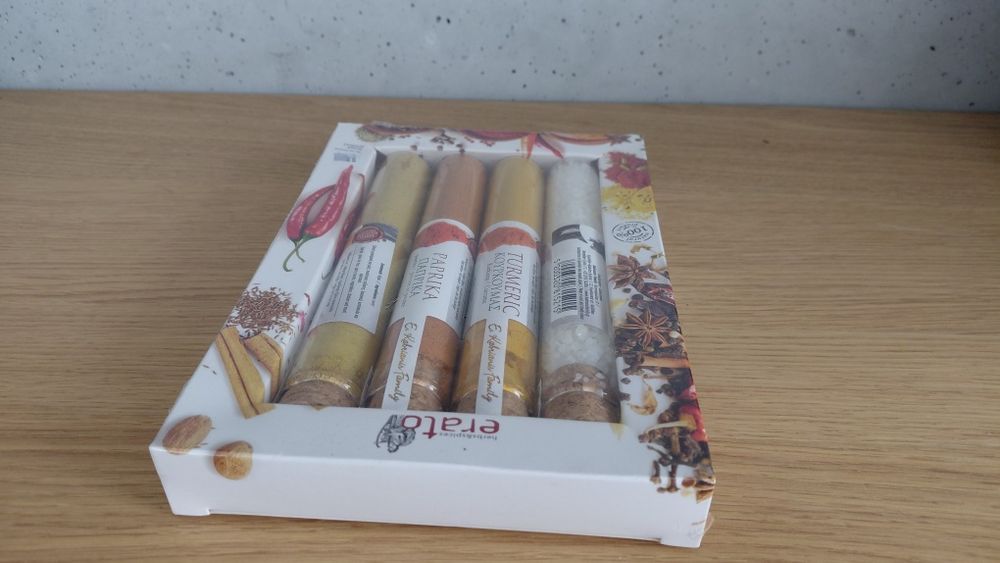 Przyprawy greckie na prezent Erato nowe 100% natural