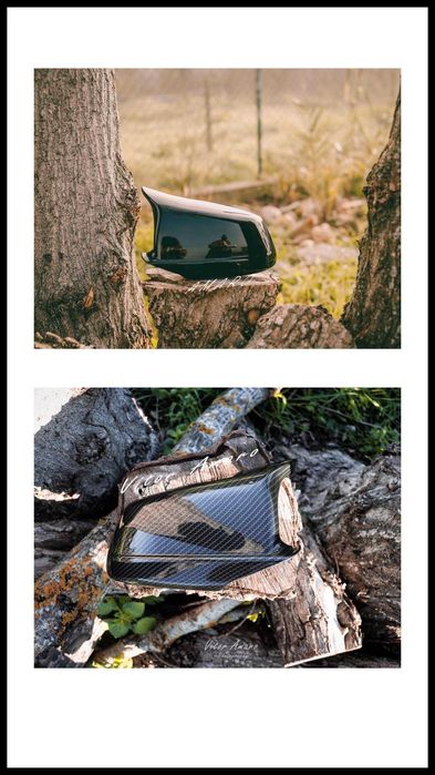 Capas de Espelhos em Look Carbono ou Preto (BMW F10, F11, M5)|NOVAS