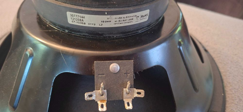 Peavey eminence blue marvel 12 cali 16 ohm