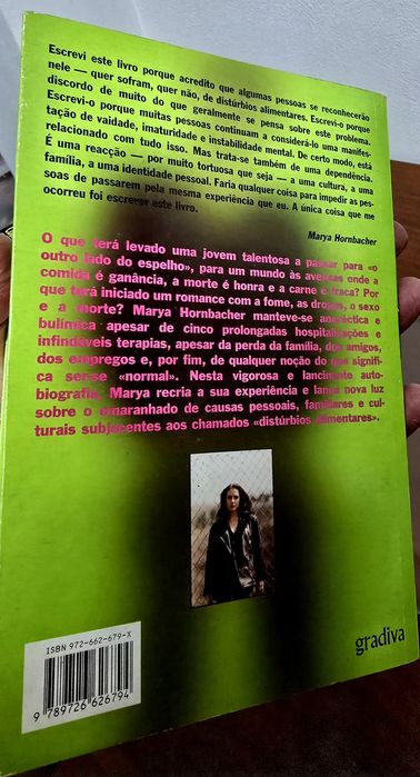 livro "O Outro Lado do Espelho"