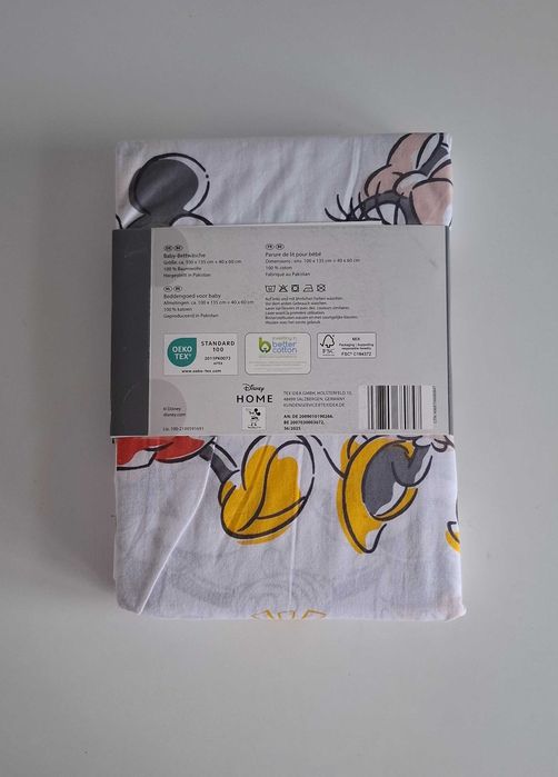 Nowa pościel dziecięca niemowlęca Mickey Disney komplet 100x135