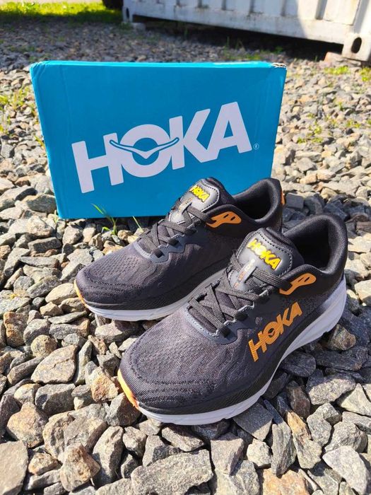 HOKA Challenger ART 7 Grey Black Orange