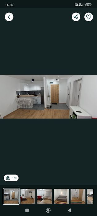 Wynajmę ładne dwupokojowe mieszkanie