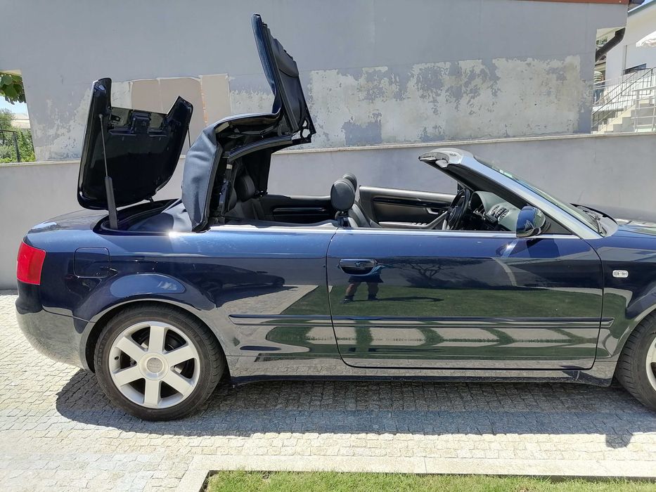 Audi A4 cabrio 1.8 turbo de 2003 com 183000 km