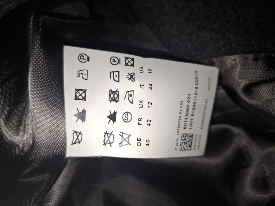 Вовняне пальто HUGO BOSS оригінал ВОВНА, Ангора та кашемір