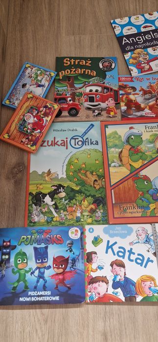 Zestaw książek, książeczek, bajek dla dzieci