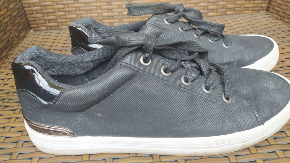 Graceland Czarne Sneakersy Damskie roz. 38