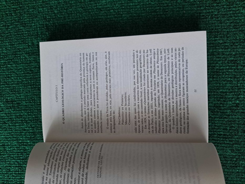 Portugal Pré-Histórico - O. da Veiga Ferreira / Manuel Leitão