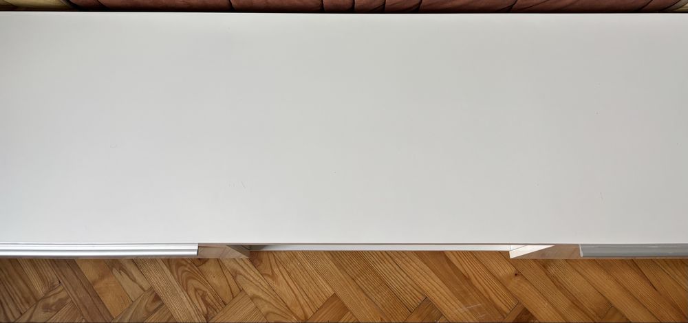 Szafka rtv jysk bialy polysk