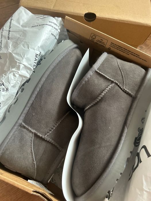 Ugg przed kostkę rozmiar 38 szare śniegowce