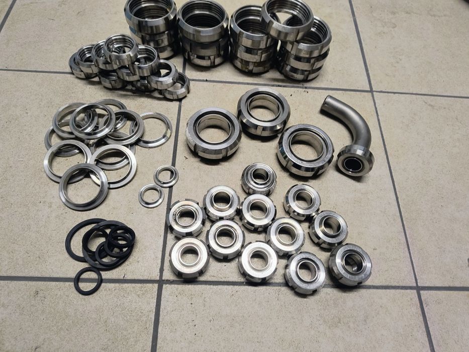 Złącza mleczarskie SMS 1" i 2"