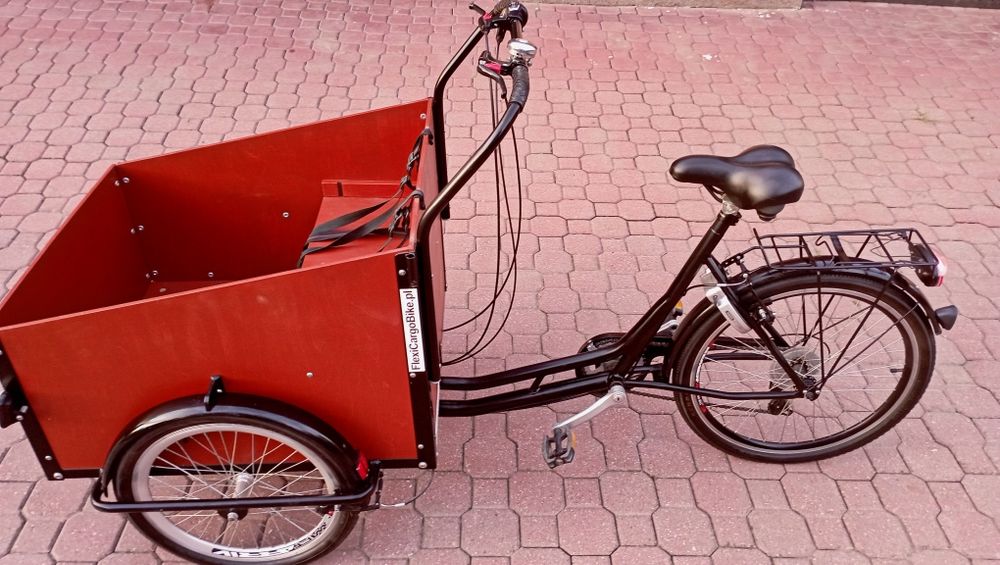 Rower riksza FlexiCargoBike SUPER STAN