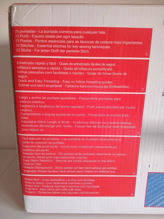 Máquina de costura Singer