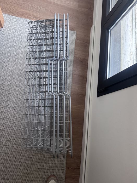 Conjunto de 4 cestos metálicos Komplement IKEA