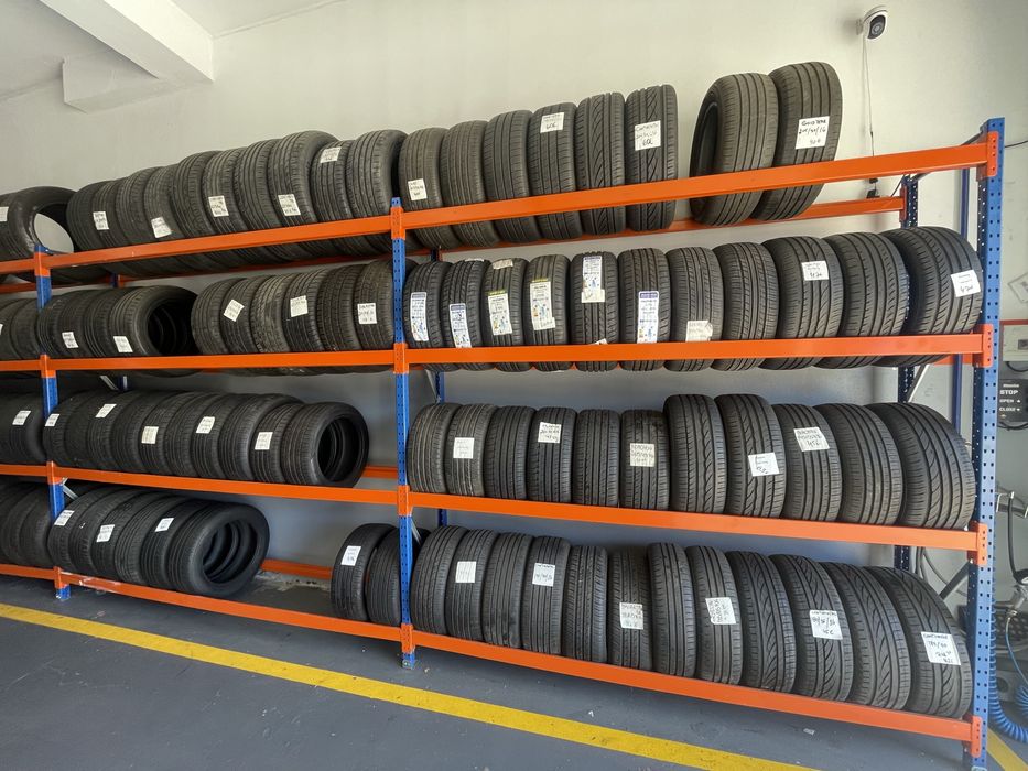 Pneus novos e semi-novos