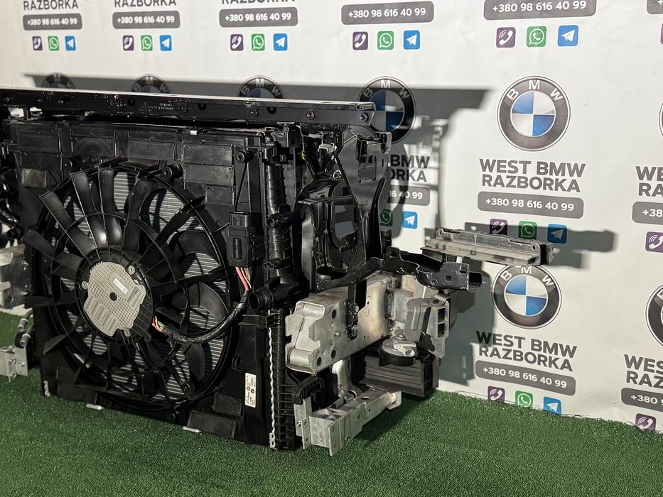 Установочна Панель BMW X5 G05 B58 Радіатори Касета Вентилятор Абсорбер