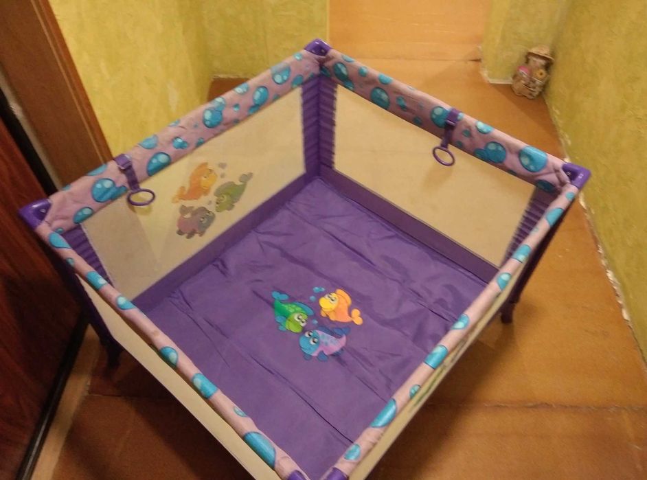 Складной манеж- кровать