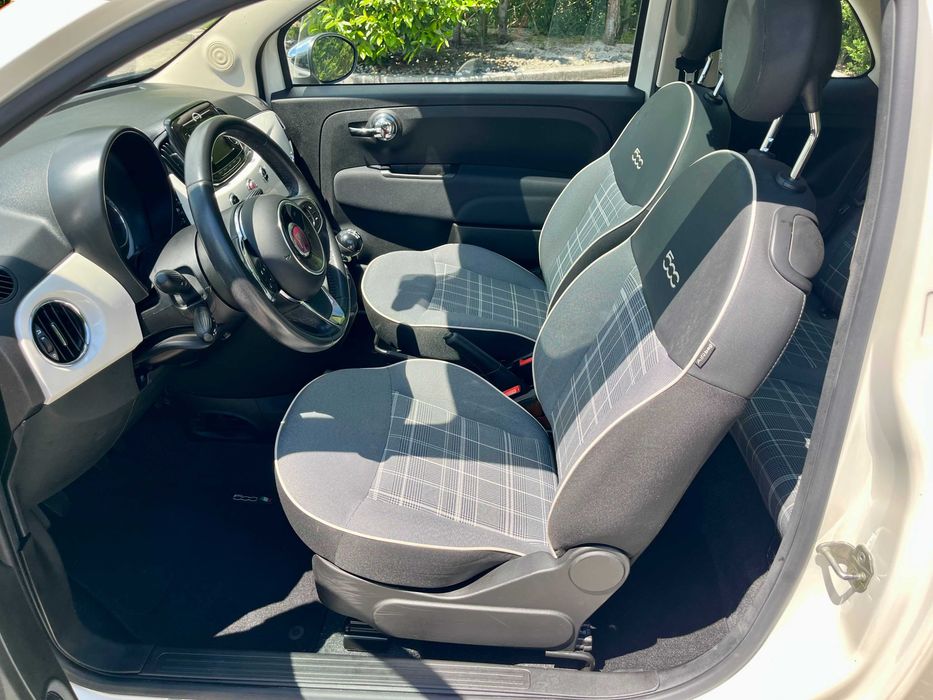 Fiat 500 1.2 Lounge Semi-Novo 50.000km