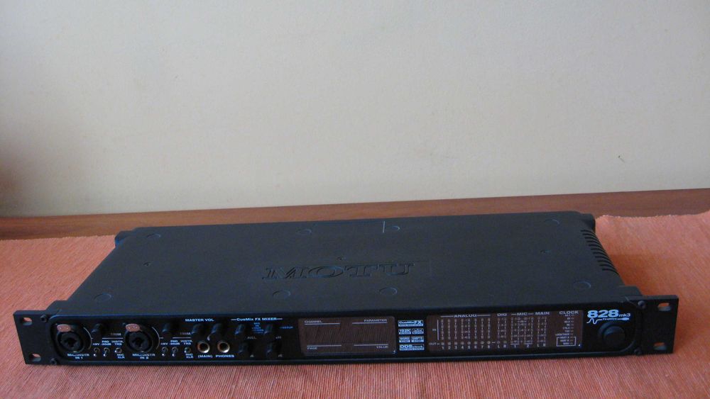 Audio Interface Firewire Audio Interface Motu 828 mk3