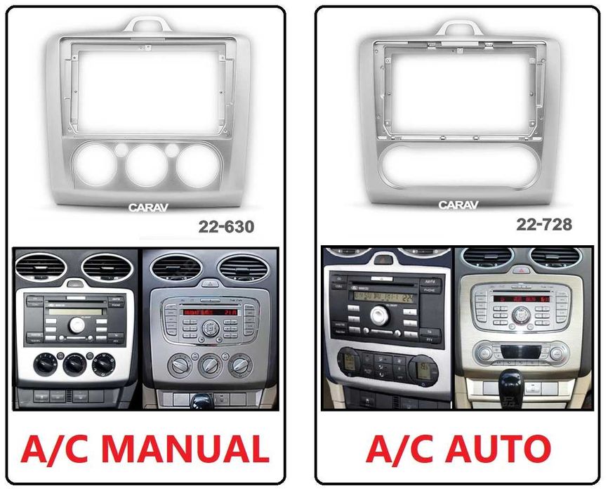 (NOVO) Rádio 2DIN • Ford Focus (2004 a 2011) • Android GPS [4+32GB]