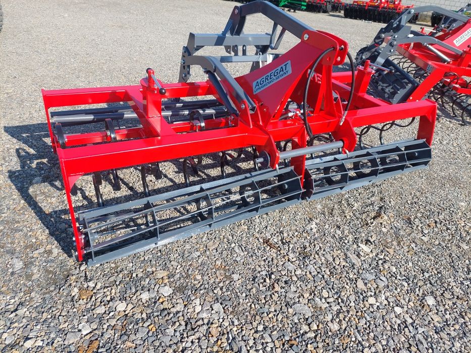 Agregat uprawowo-siewny Euro-masz Janpol hydropak 2.5m 2.7m 3m 4m.