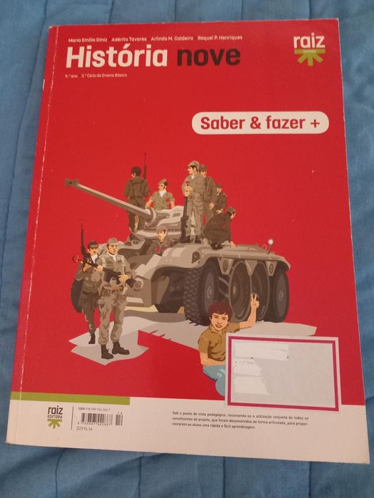 Caderno de atividades História nove