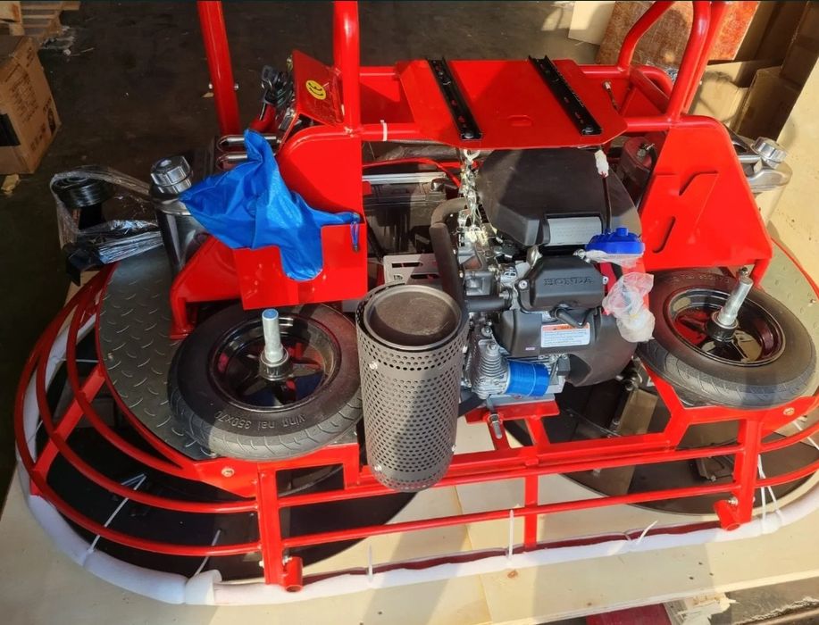 Затирочна двух роторна машина для бетону,реверсна