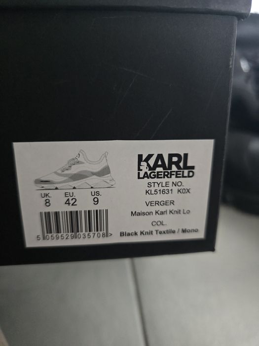 Sneakersy Karl Lagerfeld r.42 męskie