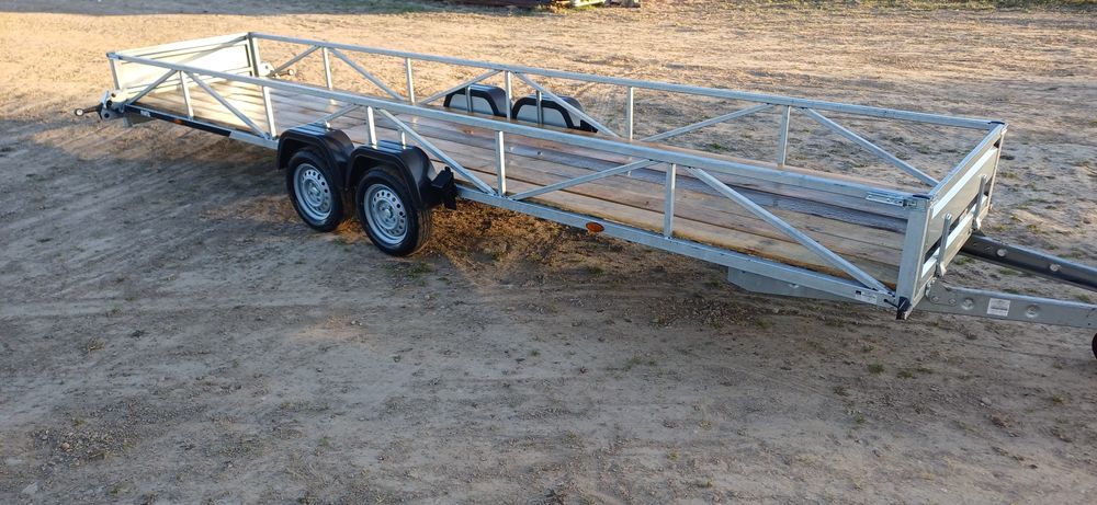 Wynajem przyczepa Dłużyca do transportu stali