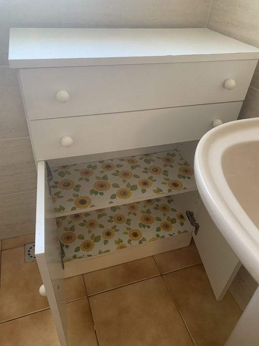 Móvel de casa de banho 87 Altura 63C X 30L