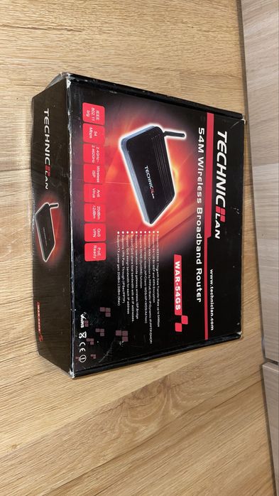 Router bezprzewodowy - TECHNICLAN WAR-54GS
