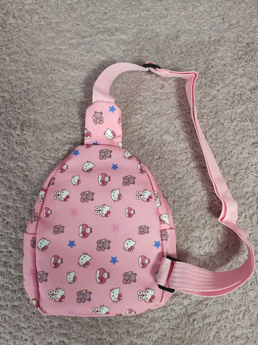 Hello Kitty torebka na ramię, piórnik, gumka