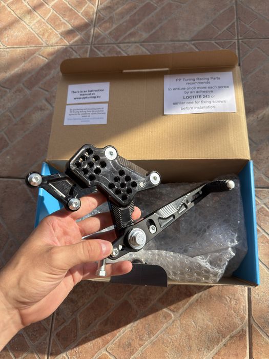 Peseiras reguláveis PPTunning (MT09/XSR900/Tracer9)