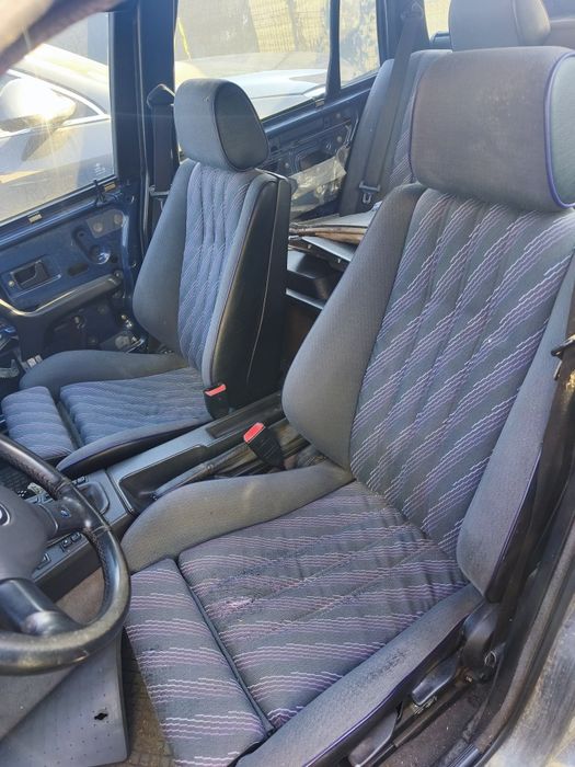 Wnętrze Fotele tylna Kanapa BMW e30