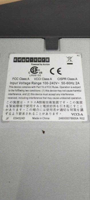 Комутатори Edge-Core ES4524D • Edge-Core ES4324