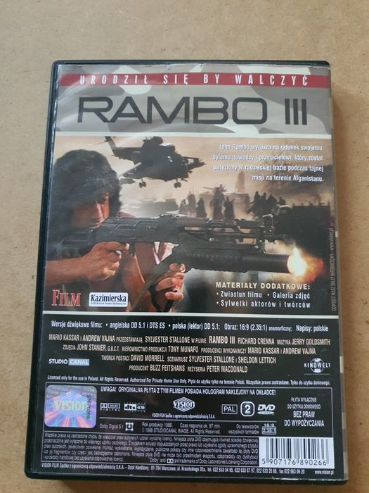 Rambo 3 lektor polski QDVD