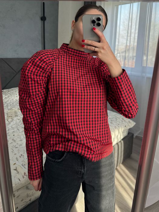 Сорочка в клітинку hm нова