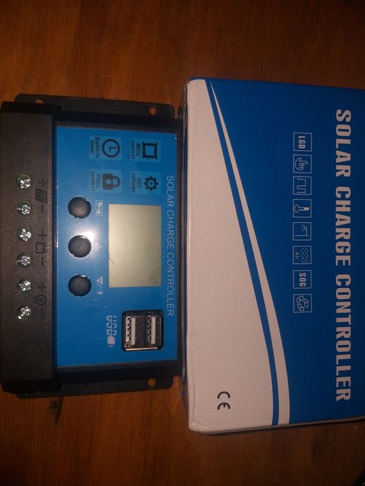 контроллер солнечной панели и заряда аккумулятора PWM 100a 30а 10а