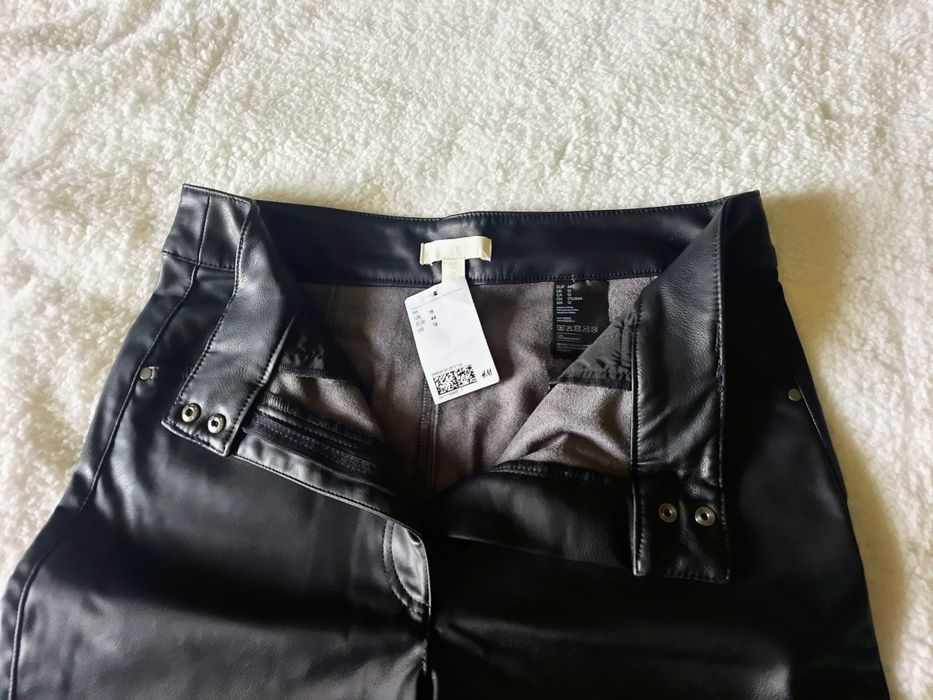 Жіночі штани екошкіра H&M