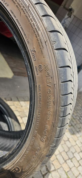 Opony letnie DUNLOP SportMaxx OSO DSST RunFlat 245/40/19