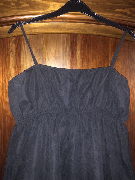 Sukienka na ramiączkach czarna lola may