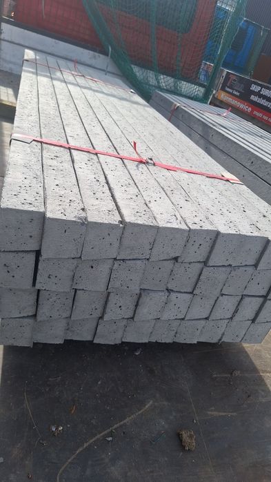 Słupki betonowe 2.2mb 25 zł szt