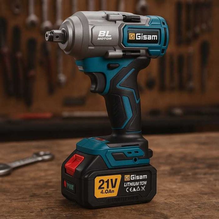 Гайковерт ударний  акумуляторний безщітковийдля коліс 2000НМ