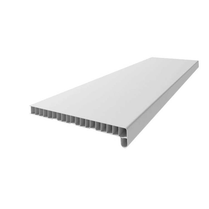 Vilo - PARAPET WEWNĘTRZNY PVC komorowy szerokość 25cm BIAŁY biel 1m