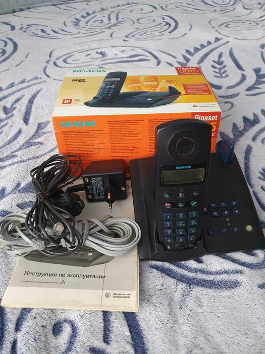 Радиотелефон Siemens Gigaset 3015 classic с автоответчиком б/у