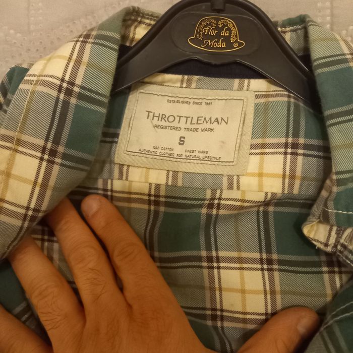 Camisa Throttleman para Homem