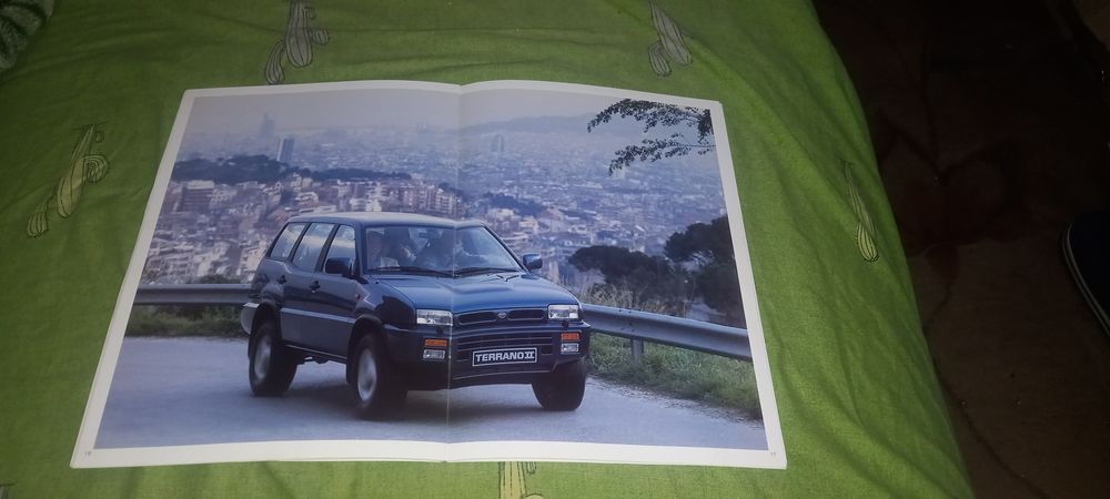 Брошура Nissan Terrano II 1995-96 рр. LX SLX SE 2.4i 2.7 TD