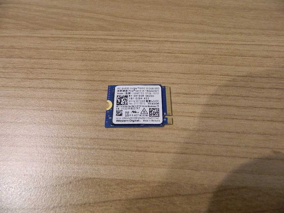 Dysk SSD PC SN530 512GB NVMe WD